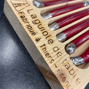 Laguiole knife set 6 piece